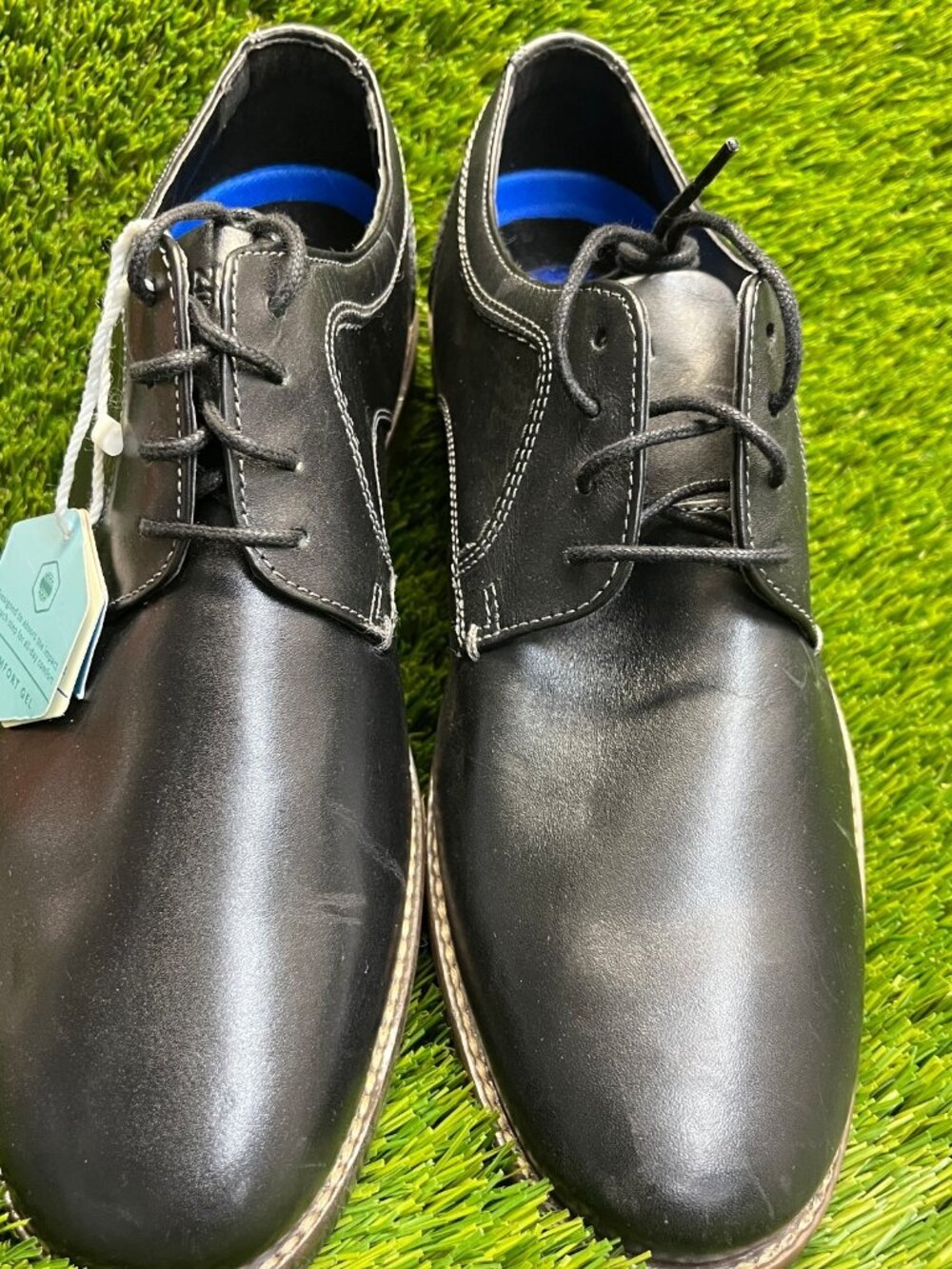 Nunn Bush Westwood Mens Size 8 Black Classic Leather Oxford Dress Shoes - Picture 5 of 10